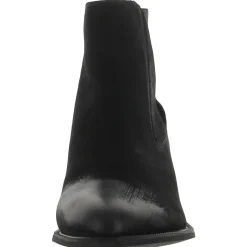 Arleta Leather Block Heel Booties