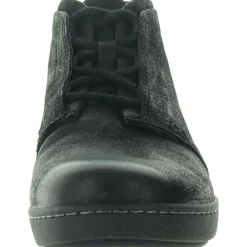 Cushioned Footbed Leather Ankle Boots